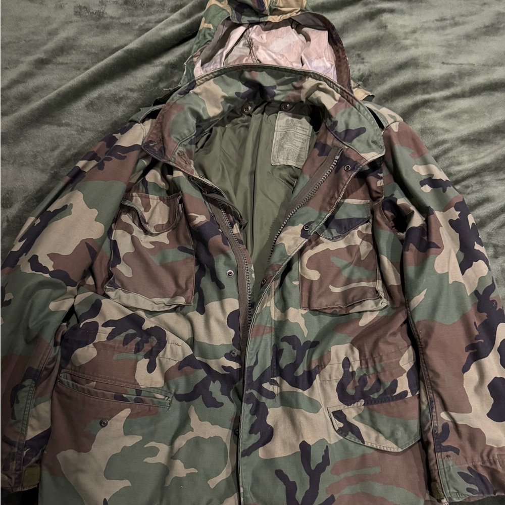 Men's Camouflage Military Field Jacket